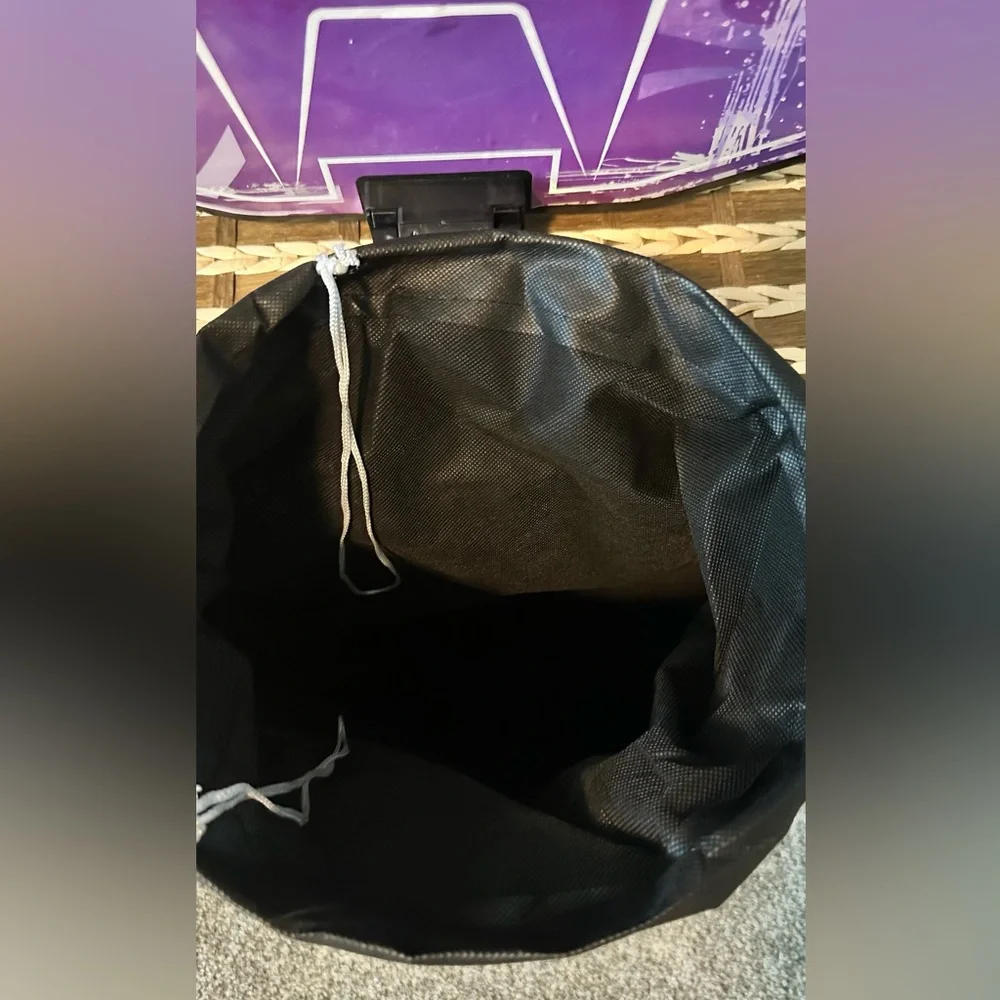 NWOT - Kids Room Closet Over Door Basketball Laundry basket with bag & Net - Picture 3 of 4